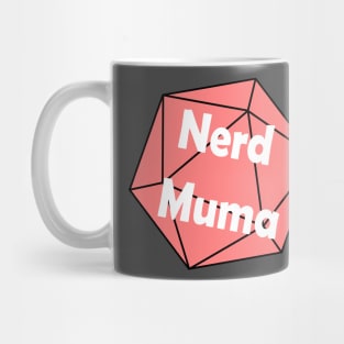 Nerd Muma Dice (red) Mug